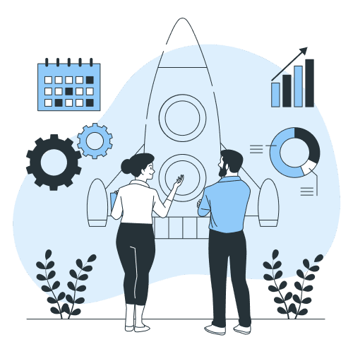 starting business illustration
